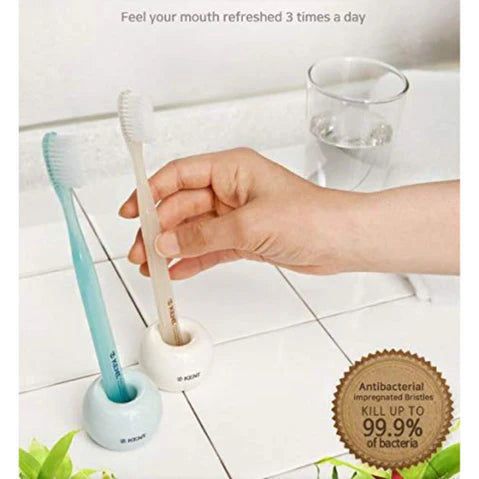 Kent Toothbrush Set 켄트 클래식 초극세모 칫솔  6개입