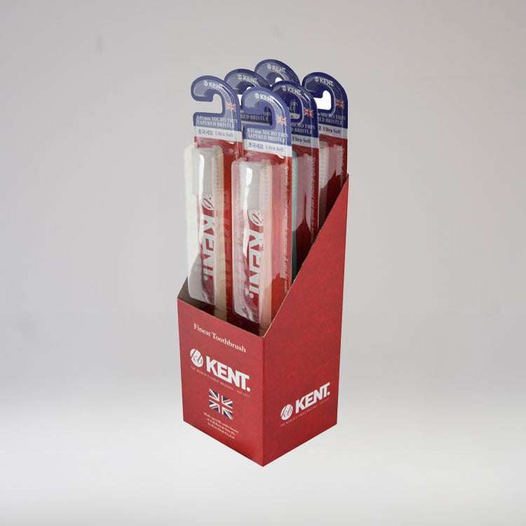 Kent Toothbrush Set 켄트 클래식 초극세모 칫솔  6개입