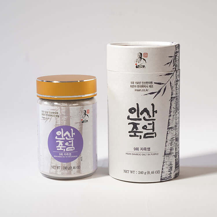 INSAN Bamboo Salt Ultimate Purple 9x Roasted (Powder) 240g